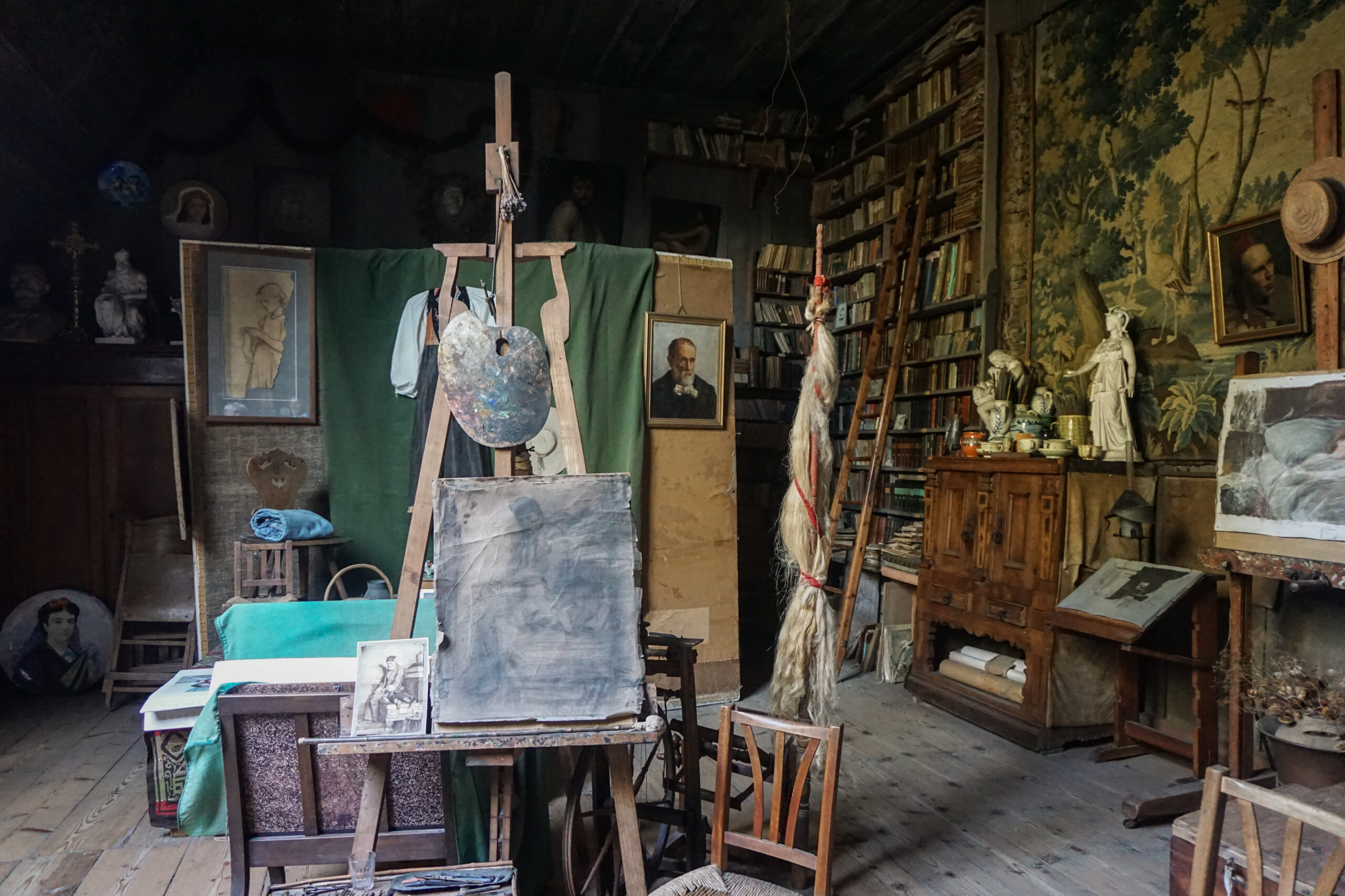 Historisches Atelier von Albert Anker