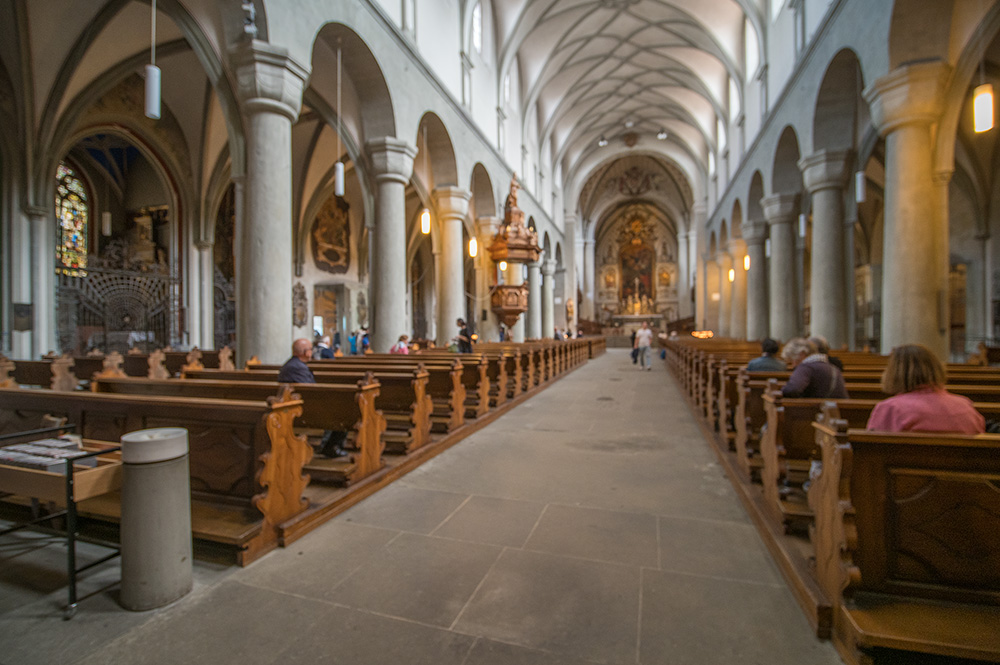 Das grosse Innere des Konstanzer Münsters